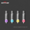 All glass round tip 510 cbd vaporizer pen Ocitytimes e cigarette AG03 vape atomizer